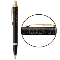 Ручка кулькова Parker IM 17 ZODIAC Black GT BP 2023 Рік Кролика (22032_Z212y) Diawest