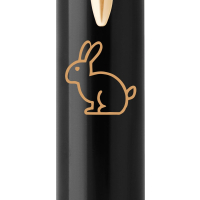 Ручка шариковая Parker IM 17 ZODIAC Black GT BP Черный Кролик (22032_Z204y) Diawest