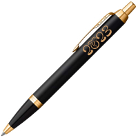 Ручка шариковая Parker IM 17 ZODIAC Black GT BP Год Кролика (22032_Z211y) Diawest