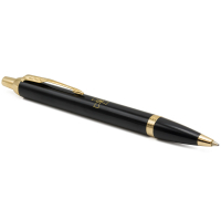 Ручка кулькова Parker IM 17 ARMY Black GT BP Емблема ЗСУ (22032_W001y) Diawest