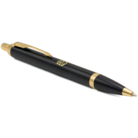 Ручка кулькова Parker IM 17 UKRAINE Black GT BP Вогняний Тризуб (22032_T031y) Diawest