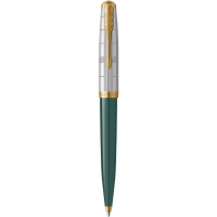 Ручка кулькова Parker 51 Premium Forest Green GT BP (56 332) Diawest