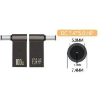 Адаптер PD 100W USB Type-C Female to DC Male Jack 7.4x5.0 mm HP ST-Lab (PD100W-7.4x5.0mm-HP) Diawest