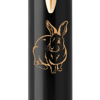 Ручка шариковая Parker IM 17 ZODIAC Black GT BP Черный Водяной Кролик (22032_Z203y) Diawest