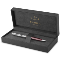 Ручка шариковая Parker SONNET 17 Metal & Red Lacquer CT BP (68 332) Diawest
