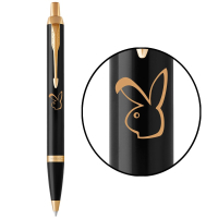Ручка кулькова Parker IM 17 ZODIAC Black GT BP Бойовий Кролик (22032_Z202y) Diawest
