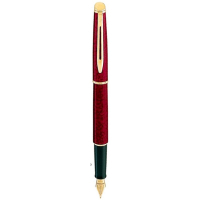 Ручка пір'яна Waterman Hemisphere Marblad Red (FP F 12050) Diawest