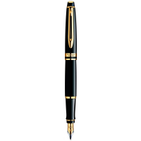 Ручка пір'яна Waterman Expert Black F 10021 (F 10021) Diawest