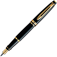 Ручка пір'яна Waterman Expert Black F 10021 (F 10021) Diawest