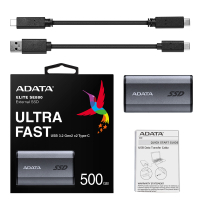 Накопичувач SSD USB 3.2 500GB ADATA (AELI-SE880-500GCGY) Diawest