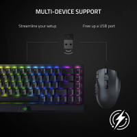 Мышка Razer Naga V2 Hyperspeed Wireless Black (RZ01-03600100-R3G1) Diawest