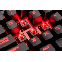 Клавиатура Corsair K63 Cherry MX Red UA USB Black (CH-9115020-RU) Diawest