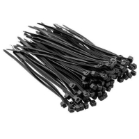 Стяжка Top Tools чорна, 2.5x100 мм, пластик, 100 шт. (44E956) Diawest
