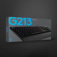 Клавіатура Logitech G213 Prodigy RGB Gaming Keyboard USB UA Black (920-008093) Diawest