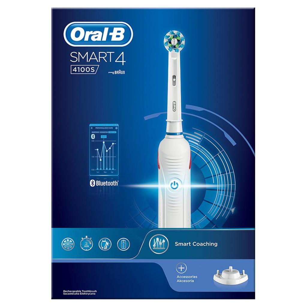 Электрическая зубная щетка Oral-B Smart 4 4100s D601.524.3 CR Diawest