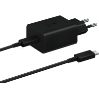 Зарядний пристрій Samsung 45W Compact Power Adapter (w C to C Cable) Black (EP-T4510XBEGRU) Diawest