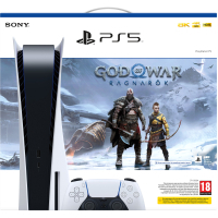 Игровая консоль Sony PlayStation 5 Blu-Ray Edition 825GB + God of War Ragnarok Bu (9450993) Diawest