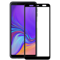 Скло захисне PowerPlant Full screen Samsung Galaxy A7 (2018), Black (GL606023) Diawest