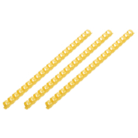 Пружина для палітурки 2E пл. 6мм (100 шт.) жовті (2E-PL06-100YL) Diawest