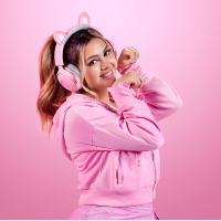 Навушники Razer Kraken Kitty V2 PRO Quartz (RZ04-04510200-R3M1) Diawest