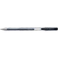 Ручка гелева UNI Signo Fine 0,7 мм чорний (UM-100.(07).Black) Diawest
