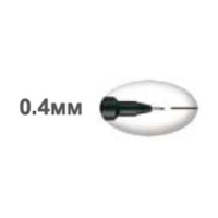 Лайнер UNI Pin Fine Linе Black 0.6 мм (PIN06-200.Black) Diawest