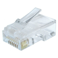 Конектор RJ45 cat.6 UTP 8P8C * 100 (позолоч. конт.) Cablexpert (LC-8P8C-002/100) Diawest