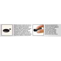 Ручка кулькова UNI автоматична Laknock чорний 0,5 мм (SN-100.(05).Black) Diawest