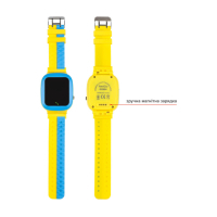Смарт-годинник Amigo GO004 GLORY Splashproof Camera+LED Blue-Yellow (GO004 Splashproof Camera+LED Blue-Yellow) Diawest