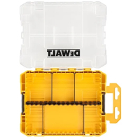 Ящик для документов DeWALT для бит системы TSTAK Tough Case М с футляро и кассетами 4 шт, разделители 6шт (DT70802) Diawest