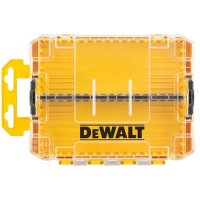 Ящик для документів DeWALT для біт системи TSTAK Tough Case М з футляро та касетами 4 шт, роздільники 6шт (DT70802) Diawest