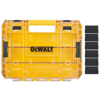 Ящик для документів DeWALT для біт системи TSTAK Tough Case L з роздільниками 6 шт (DT70839) Diawest
