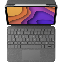Чохол до планшета Logitech Folio Touch for iPad Air (4th gen) - OXFORD GREY - UK (L920-009968) Diawest