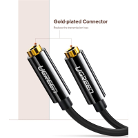 Кабель мультимедийный 3.5mm to TRSx2 M/F 0.25m Ugreen (10739) Diawest