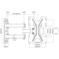 Кронштейн UniBracket BZ11-23 Diawest