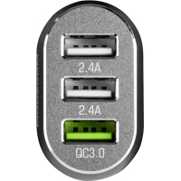 Зарядний пристрій Modecom 3xUSB 2.4A QC3.0 + 2 USB Ports CU3-05 (ZT-MC-CU3-05) Diawest