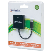 Перехідник USB3.1 Type-C to DisplayPort (F) Manhattan Intracom (152020) Diawest