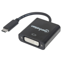Перехідник USB3.1 Type-C to DVI (F) Manhattan Intracom (152051) Diawest