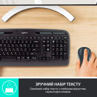 Комплект Logitech MK330 Wireless UA Black (920-003989) Diawest