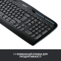 Комплект Logitech MK330 Wireless UA Black (920-003989) Diawest