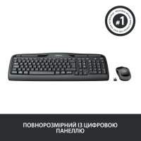 Комплект Logitech MK330 Wireless UA Black (920-003989) Diawest