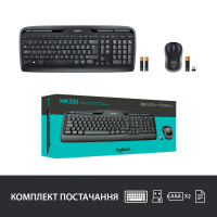 Комплект Logitech MK330 Wireless UA Black (920-003989) Diawest