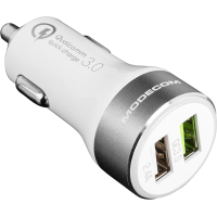 Зарядное устройство Modecom 2xUSB 2.4A QC3.0 + USB QCU2-07 (ZT-MC-QCU2-07) Diawest