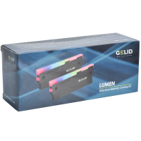 Охлаждение для памяти Gelid Solutions Lumen RGB RAM Memory Cooling Black (GZ-RGB-01) Diawest