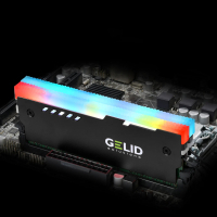 Охлаждение для памяти Gelid Solutions Lumen RGB RAM Memory Cooling Black (GZ-RGB-01) Diawest