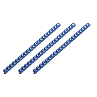 Пружина для палітурки 2E пл. 12мм (100 шт.) сині (2E-PL12-100CY) Diawest