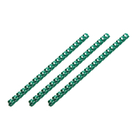 Пружина для палітурки 2E пл. 14мм (100 шт.) зелені (2E-PL14-100GR) Diawest
