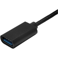 Переходник OTG AC-150 2in1 USB 3.0 - MicroUSB USB Type-C Black XoKo (AC-150-BK) Diawest