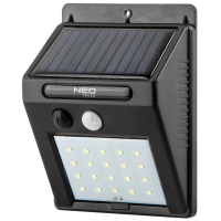 Прожектор Neo Tools 250 люмен, 1200 мАг, 3.7 Li-Ion, SMD LED, датчик руху та сутінків, IP44 (99-055) Diawest