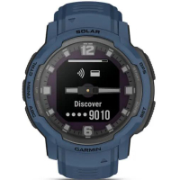 Смарт-годинник Garmin Instinct Crossover Solar, Tidal Blue, GPS (010-02730-02) Diawest